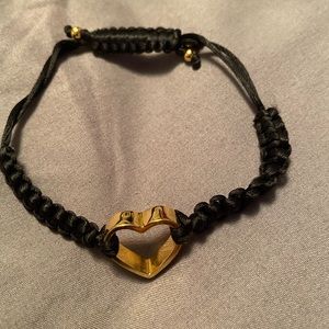 Juicy Couture Cloth Heart Bracelet